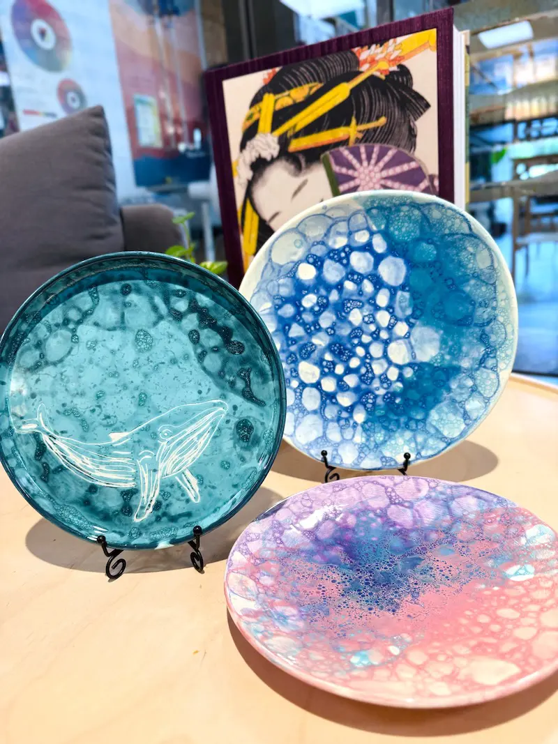 Pottery Painting Workshop: Bubble Magic