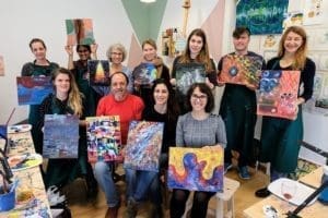 PaintEvents Abstract Painting Workshop