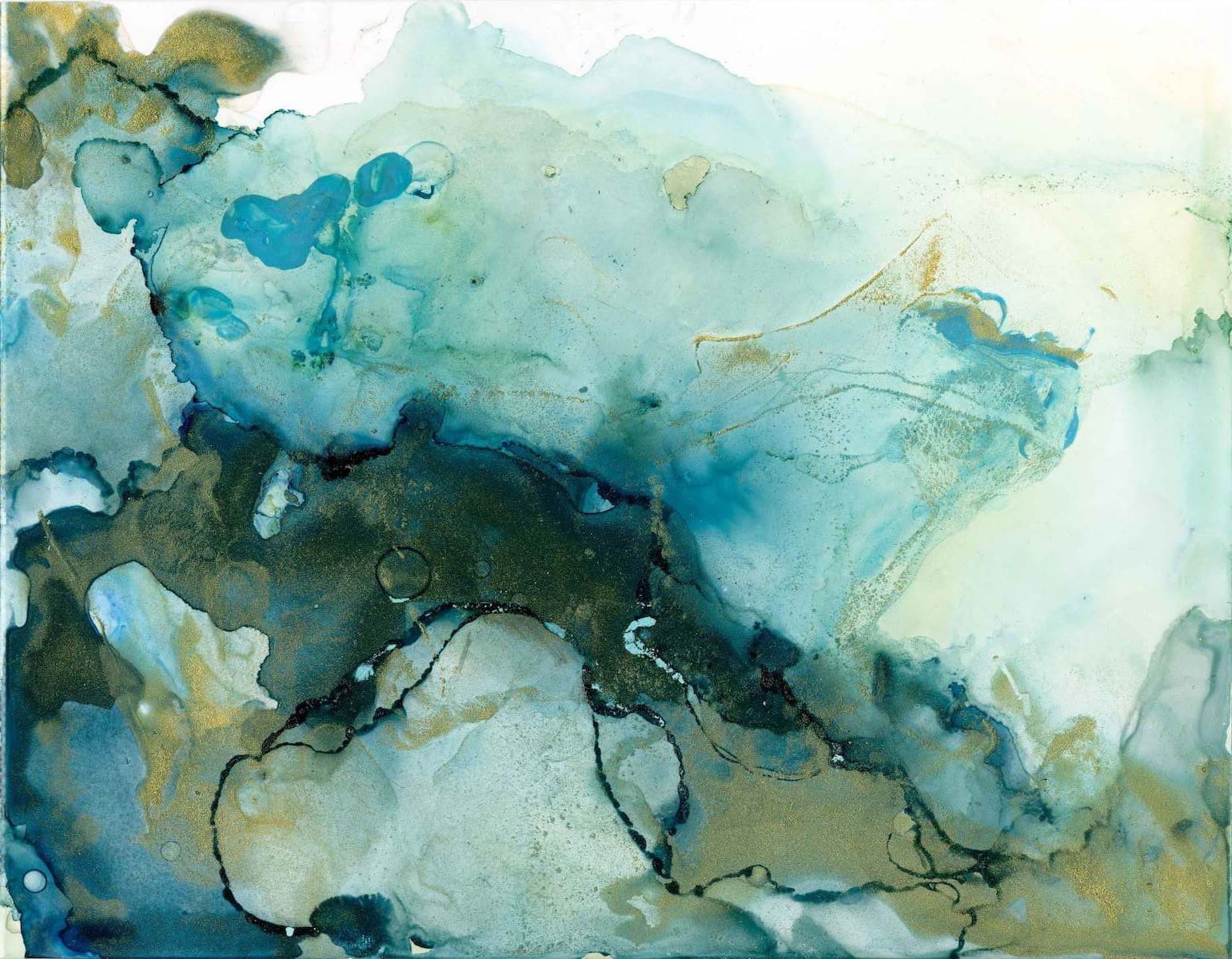 Alcohol Ink Bild von Janka Stemmle