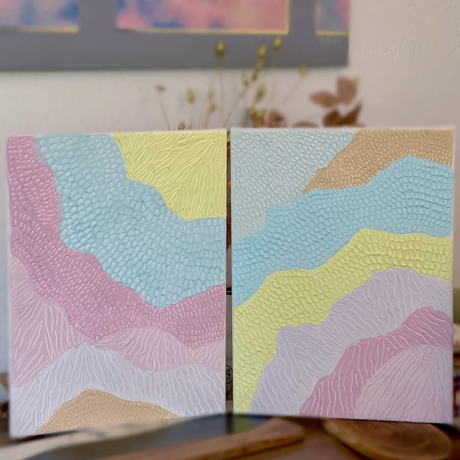 NEW Textured Art Workshop: Palette Knife and Paste