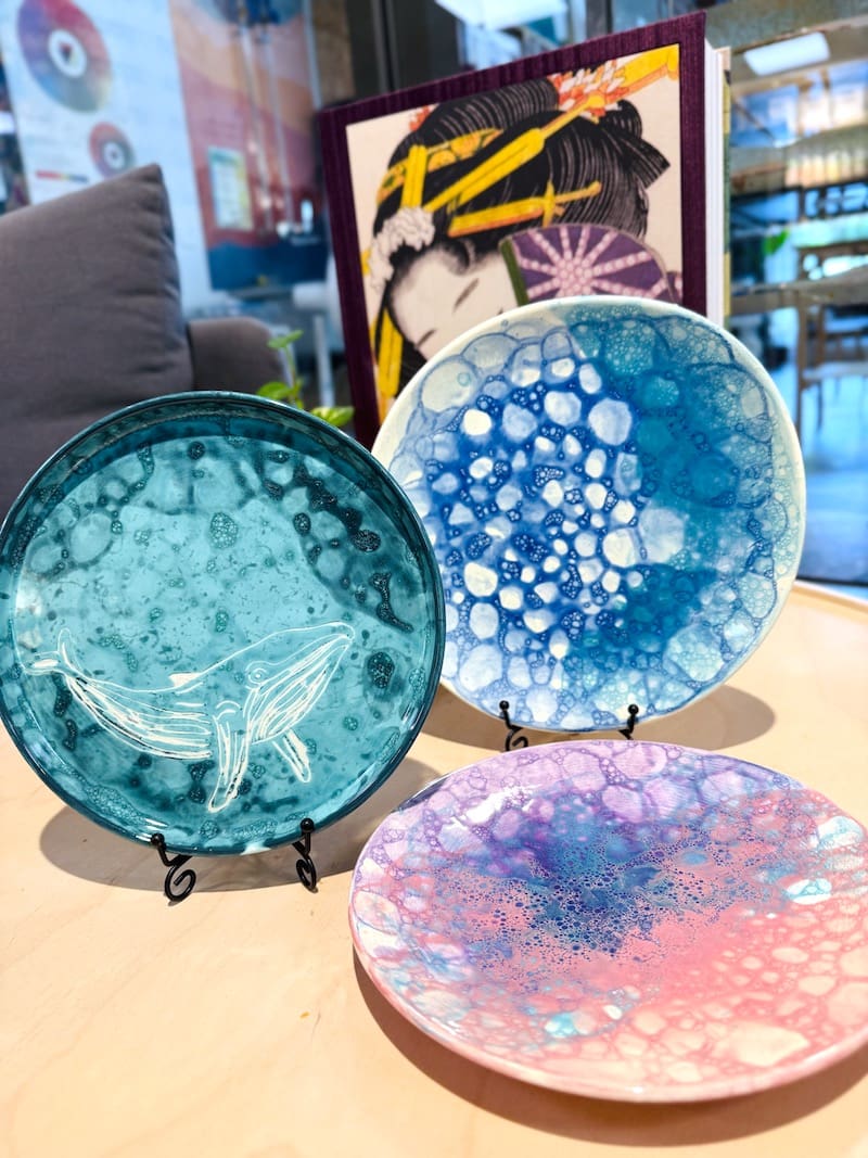 Pottery Painting Workshop: Bubble Magic