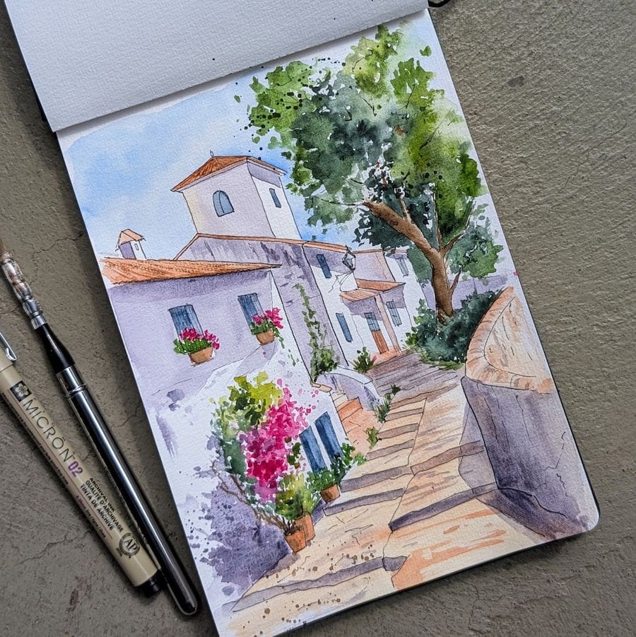 Guided Painting: Sketch Your City Story