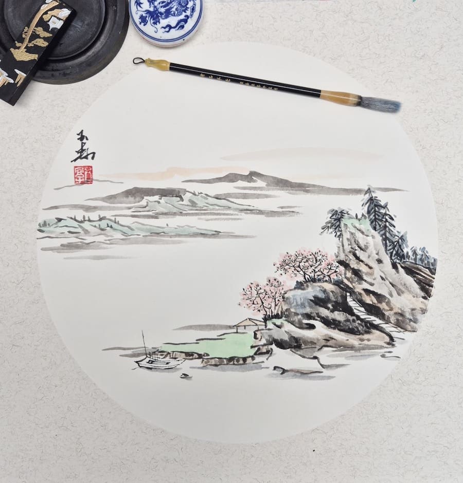 NEW Chinese Traditional Painting workshop: Gentle Breeze