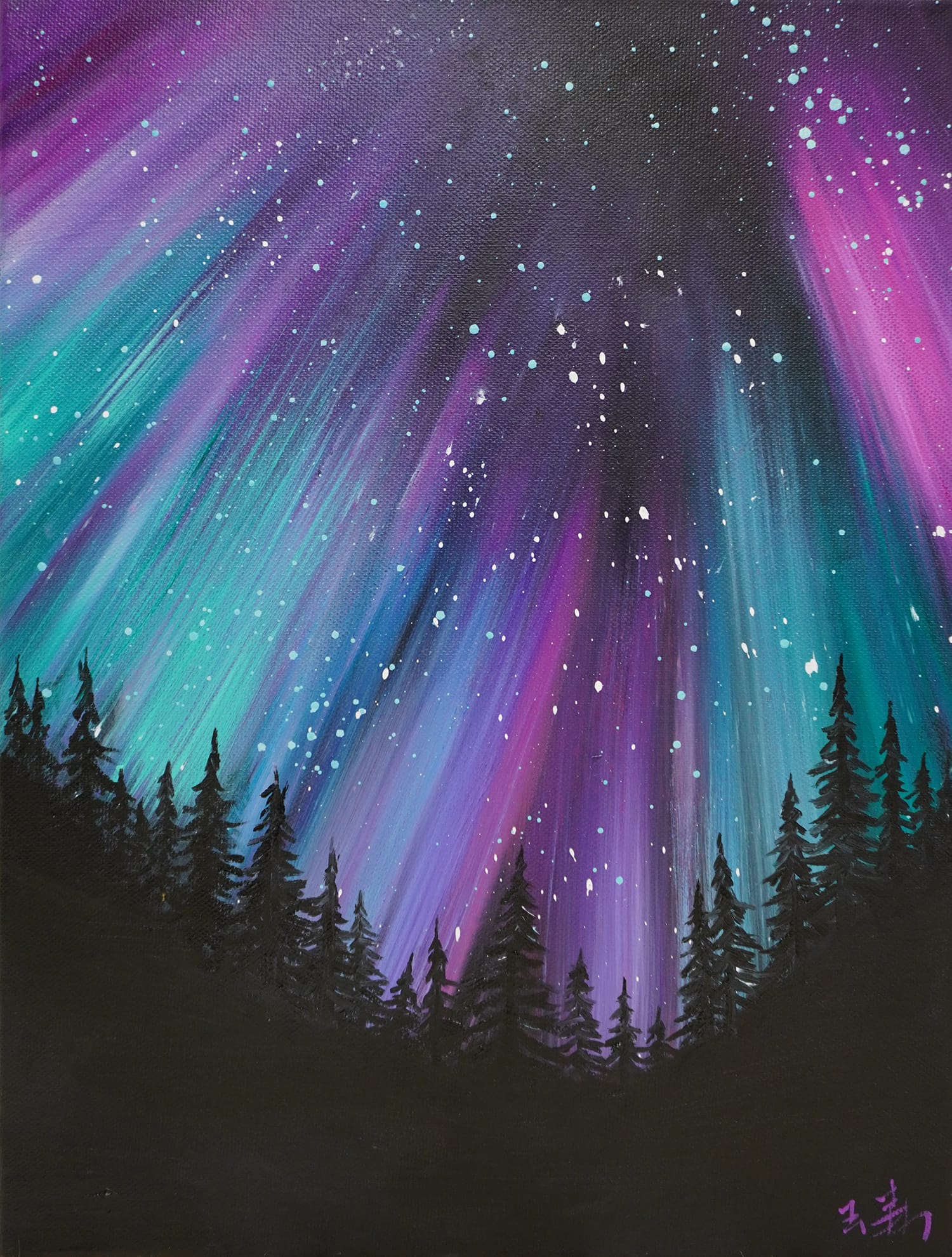 Painting Northern Light